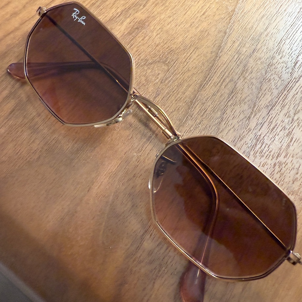 Ray-Ban RB3556N Octogonal Sunglasses